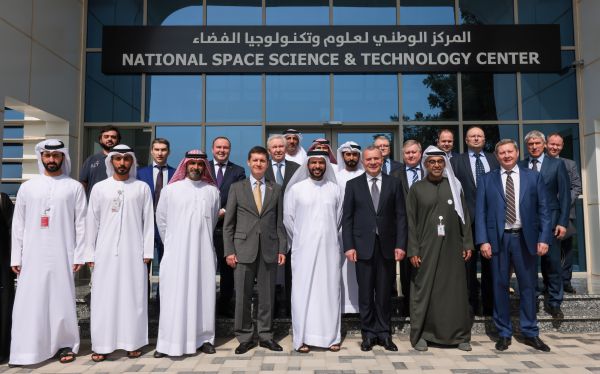 Glavkosmos took part in the work of the Roscosmos delegation in the UAE