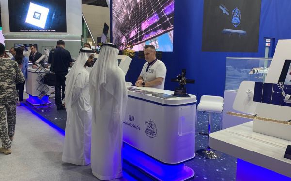 Glavkosmos presented the potential of the Russian space industry at the Dubai Airshow-2023
